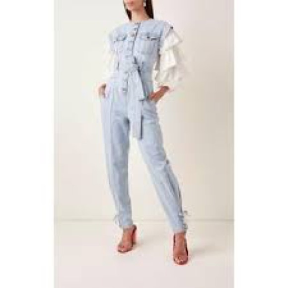 Ulla Johnson Adair Jumpsuit Size 6 - Picture 4 of 4